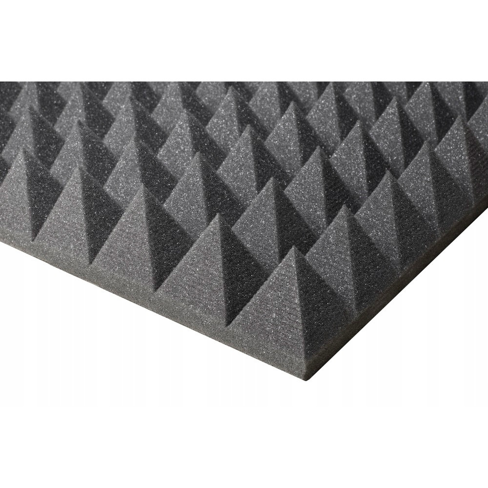 akustická zvukotesná pena PYRAMÍDA 40mm 200x100cm bez lepidla nehorľavá