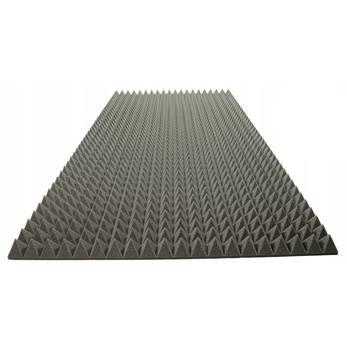 schiuma acustica fonoassorbente PIRAMIDE 60mm 200x100cm senza colla ignifuga