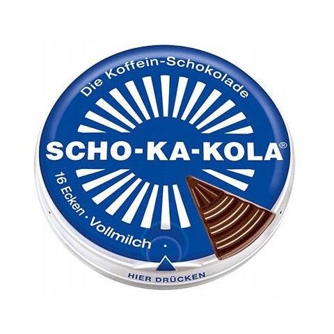cioccolato al latte Scho-Ka-Kola con caffeina 100g megamix.sk