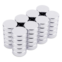 Neodymové magnety valcové 8×3 mm – 40 ks, trieda N45