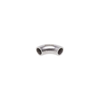 Hamburger Winkelstück aus Edelstahl Φ12x1,5 mm