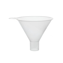 Trychtýř na sypké materiály z PP, průměr 120 mm – 60° sklon, potravinářský (EU 10/2011)