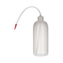 Laboratorní myčka plastová LDPE 1000 ml s červeným hrotem