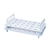 Statív na skúmavky Eppendorf 1,5/2,0 ml, 24 miest, PC, biely