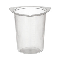 Laboratórna kadička plastová PP 800 ml, trojhubá s tromi výlevkami - BIOLOGIX