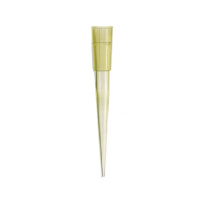 Špičky k pipetám VITLAB, 2–200 µl, PP, žluté – 1000 ks, nestérilní