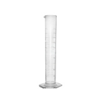 Měrný válec SAN, třída B, s vyraženou stupnicí, vysoký – 1000 ml