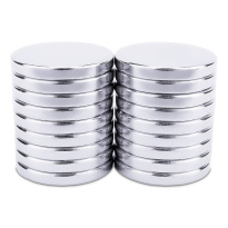 Neodymový magnet valcový 15×2 mm, trieda N45 – 18 ks