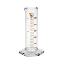 Odmerný valec sklenený 500 ml, nízky, trieda B - GLASSCO