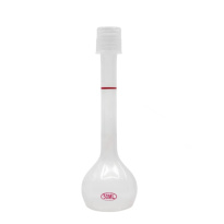 Odměrná banka z PP se šroubovacím uzávěrem – 50 ml