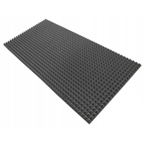 Akustická zvukotesná pena PYRAMÍDA 50mm 200x100cm bez lepidla nehorľavá
