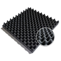 Schiuma acustica fonoassorbente ONDE 30mm 100x100cm ignifuga