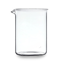 Nízká kádinka s výlevkou, 800 ml, borosilikátové sklo (BORO 3.3), ISO 3819, DIN 12331