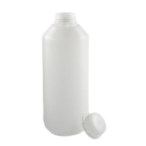 Láhev LDPE 1000 ml s bezpečnostním uzávěrem - průhledná plastová láhev na skladování kapalin