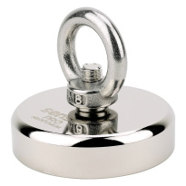 Neodymový magnet s úchytom 150 kg, trieda N52, závit M8