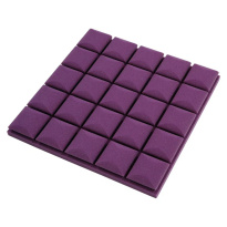 Pannello acustico viola CUBO 50x50 cm spessore 5 cm