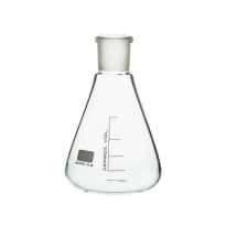 Erlenmeyerova banka kužeľová 300 ml, zábrus NS 45/40 - borosilikátové sklo