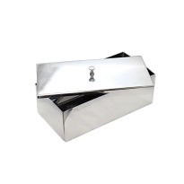 Kádinka z nerezové oceli 18-8 s víkem, 500×200×80 mm – laboratorní