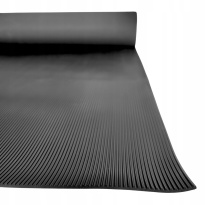 Gumová rebrovaná podlahová doska SBR, protišmyková, hrúbka 3 mm, šírka 100 cm, dĺžka 50 cm