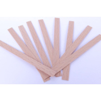 Holzdocht für Kerzen 110x10mm 10 Stück