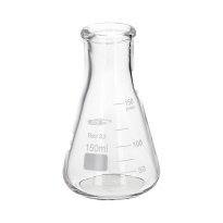 Kužeľová banka Erlenmeyerova 150 ml, široké hrdlo, borosilikátové sklo BORO 3.3