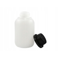 Láhev HDPE 150 ml s uzávěrem s pojistkou
