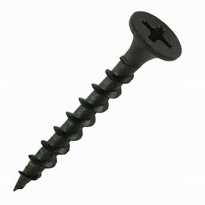 Fosfátované čierne skrutky do dreva 3,5x55 - 1kg