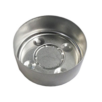 Aluminiumgefäße 37x15mm für Teelichter 10Stück