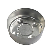 Aluminiumbehälter 57x22mm für Teelichter 10 Stück