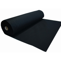 Čern&aacute; měkk&aacute; filcov&aacute; netkan&aacute; textilie 3mm 150x50cm 400g/m&sup2;