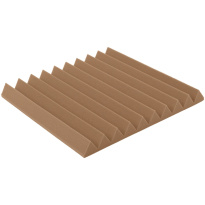 Pannello acustico marrone KLIN 50x50 cm spessore 5cm