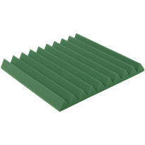Pannello acustico verde scuro KLIN 50x50 cm spessore 5cm