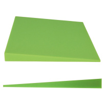 Pannello acustico verde chiaro KLIN smussato 50x50 cm spessore 5cm