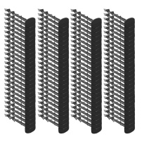 Befestigungsnägel für Agrartuch 100 Stück 12,5 cm schwarz