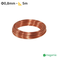 Filo di rame Φ0,8mm 5m
