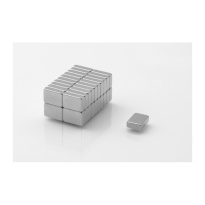 Neodym Magnet 10 Stk flach MPL 10x7x3 N38