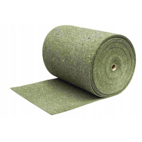 Filz-Schalldämmmatte porös ohne Klebstoff 10mm 100x100cm grün
