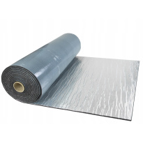 Selbstklebender wasserfester Schallschutzschaum 6mm 25x100cm ISOLMAT M06SH