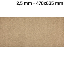 Těsnicí deska korkovo-gumová 470x635x2,5mm