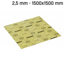 Piastra di tenuta TEMAC Temafast 1500x1500x2,5 mm