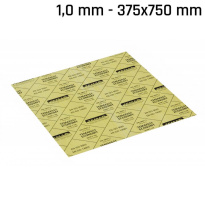 Piastra di tenuta TEMAC Temafast 375x750x1,0 mm