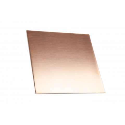 Měděný plech 500x500x1,0 mm