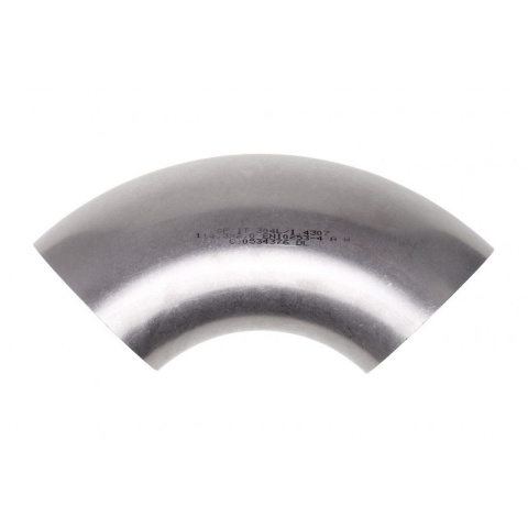 Hamburgské koleno z nehrdzavejúcej ocele Φ114,3x2,0 mm