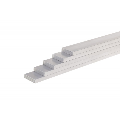 Aluminium-Flachstabstange 60x10mm