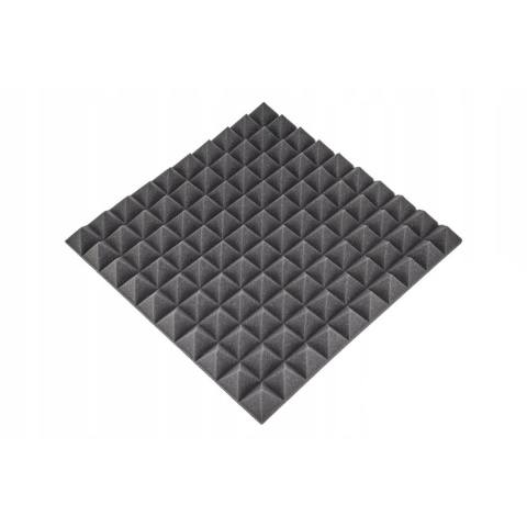 Akustická zvukotesná pena PYRAMÍDA 50mm 50x50cm nehorľavá