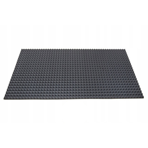 Akustická zvukotěsná pěna PYRAMIDA 60mm 200x100cm bez lepidla nehořlavá