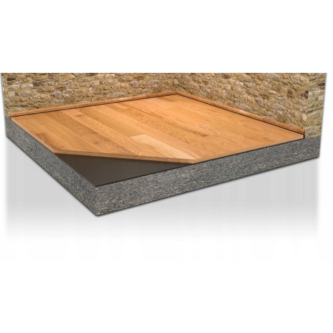 Antivibračná guma podkladová fólia 1mm 25x100cm PGB01 na stenu, strop