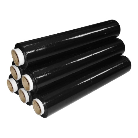 Verpackungs-Stretchfolie schwarz 3kg