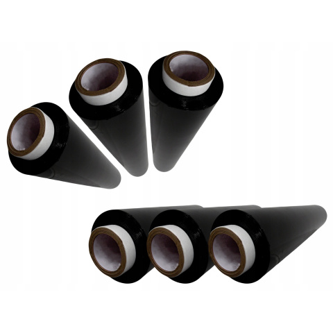 Verpackungs-Stretchfolie schwarz 3kg