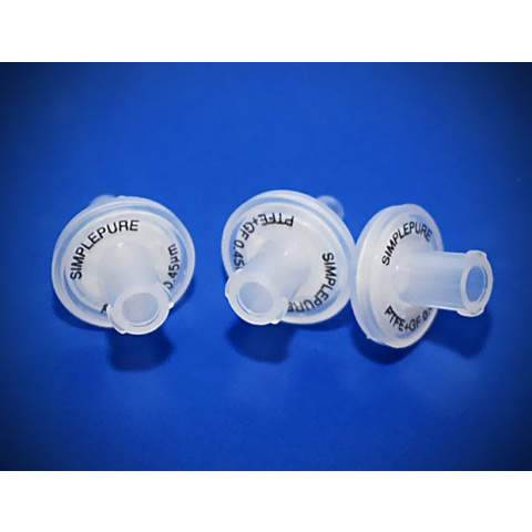 Striekačkový filter PTFE hydrofóbny s predfiltrom GF 13 mm, 0,45 µm